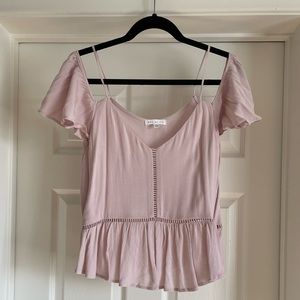 Socialite Women’s Off-Shoulder Top, Size Small